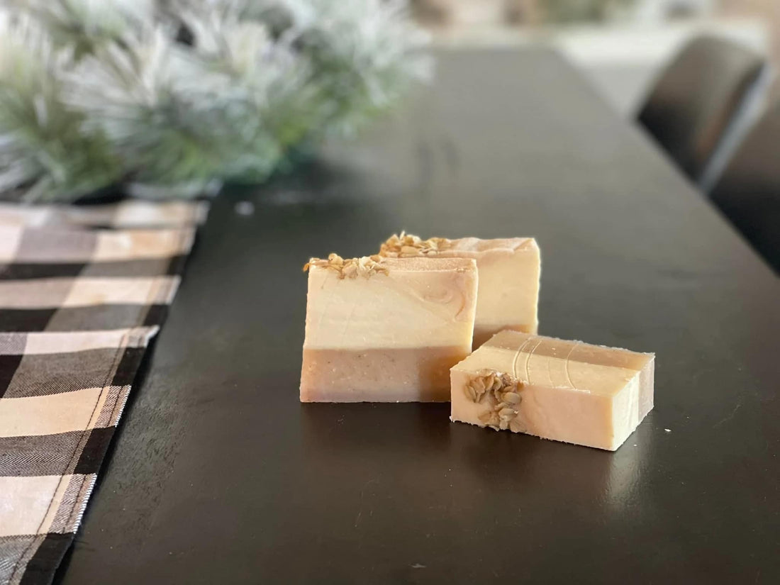 Oatmeal Goat Milk and Honey Luxury Bar